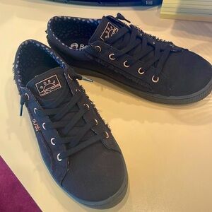 Bobs Sneakers.  Black.